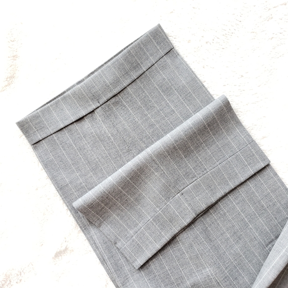 Gray Wool Pinstripe Summer Suit - Picture 8 of 11